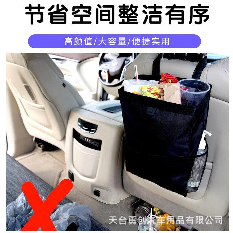 Hot selling car back seat storage bag seat back storage bag multifunctional toy storage Oxford cloth waterproof bag large capacity