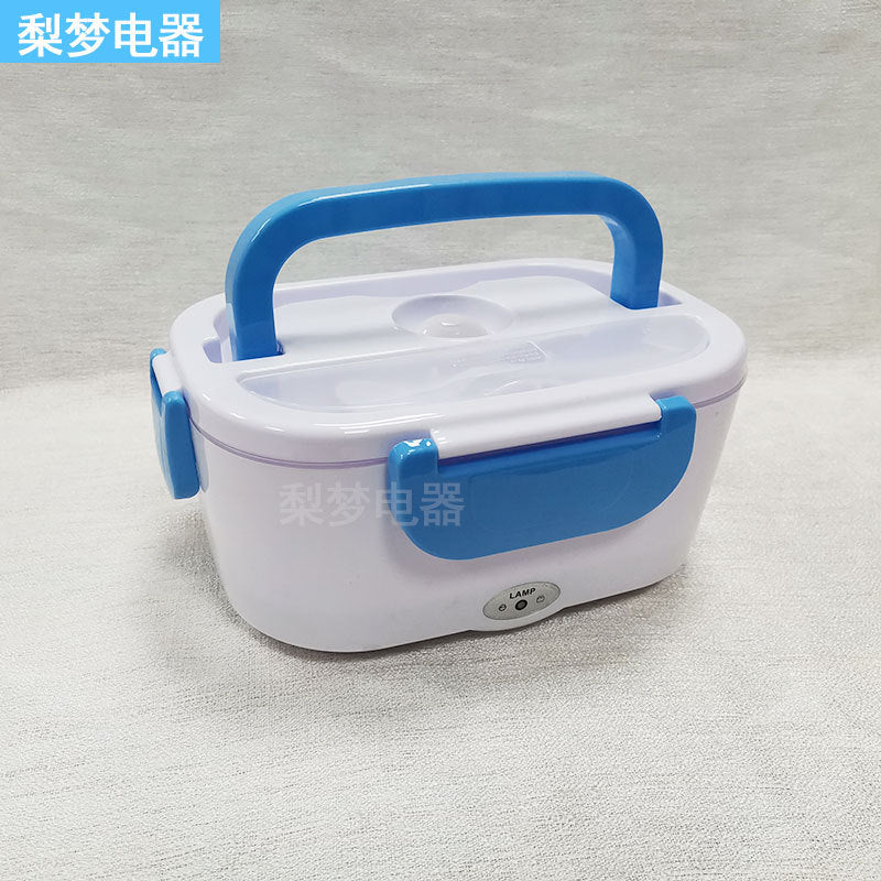 Cross-border vehicle household electric heating lunch box electric heating lunch box two-in-one water-free insulation lunch box plug-in portable