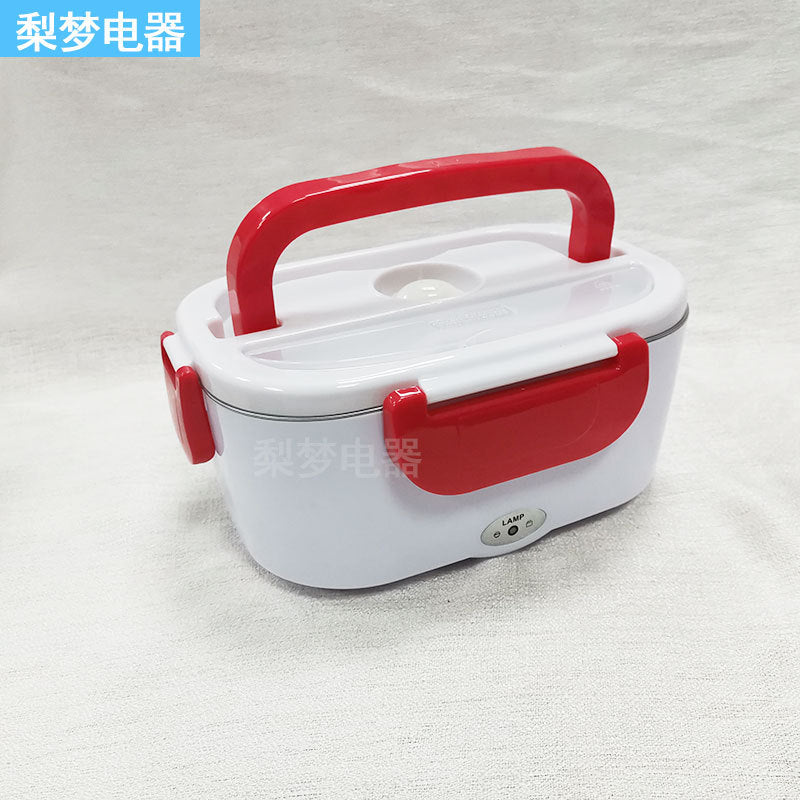 Cross-border vehicle household electric heating lunch box electric heating lunch box two-in-one water-free insulation lunch box plug-in portable