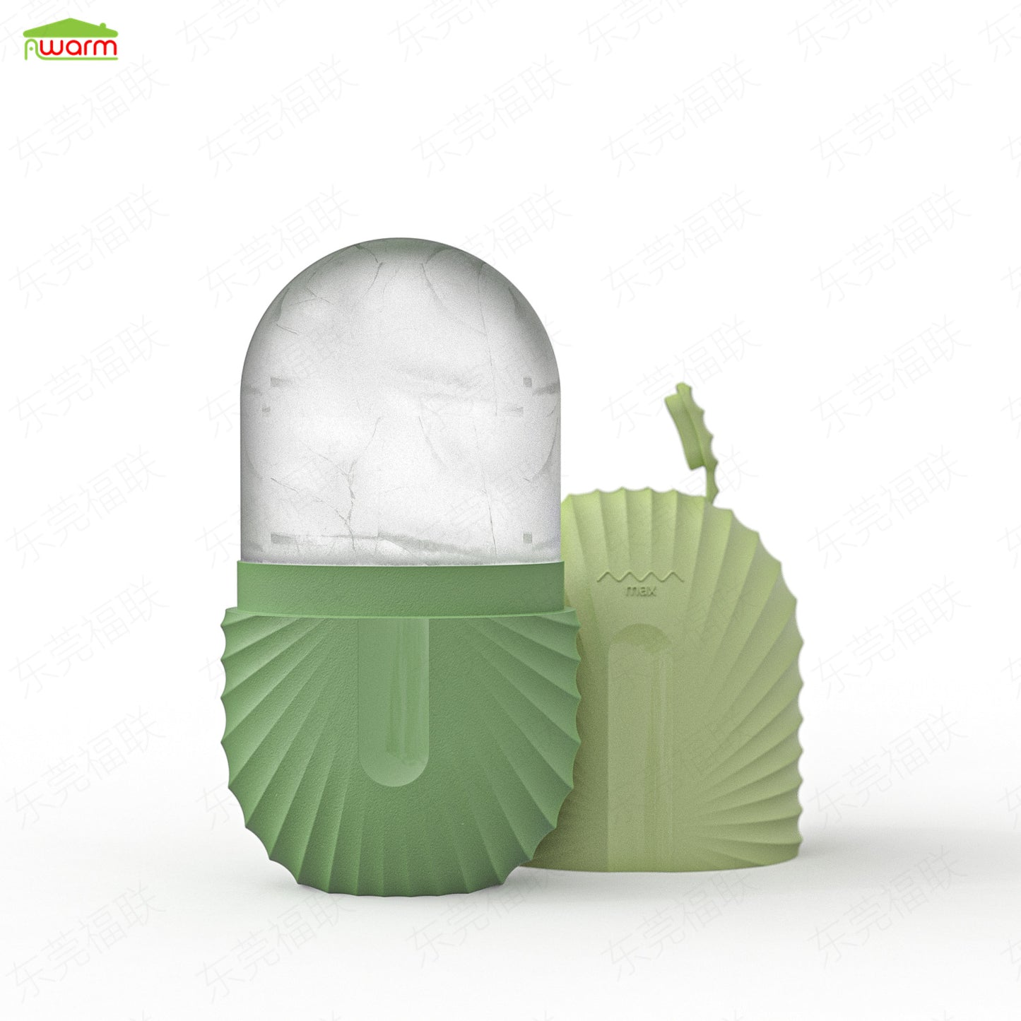 Fulian face pack ice tray shell face ice pack ice tray beauty products ice roller face pack ice mold source factory