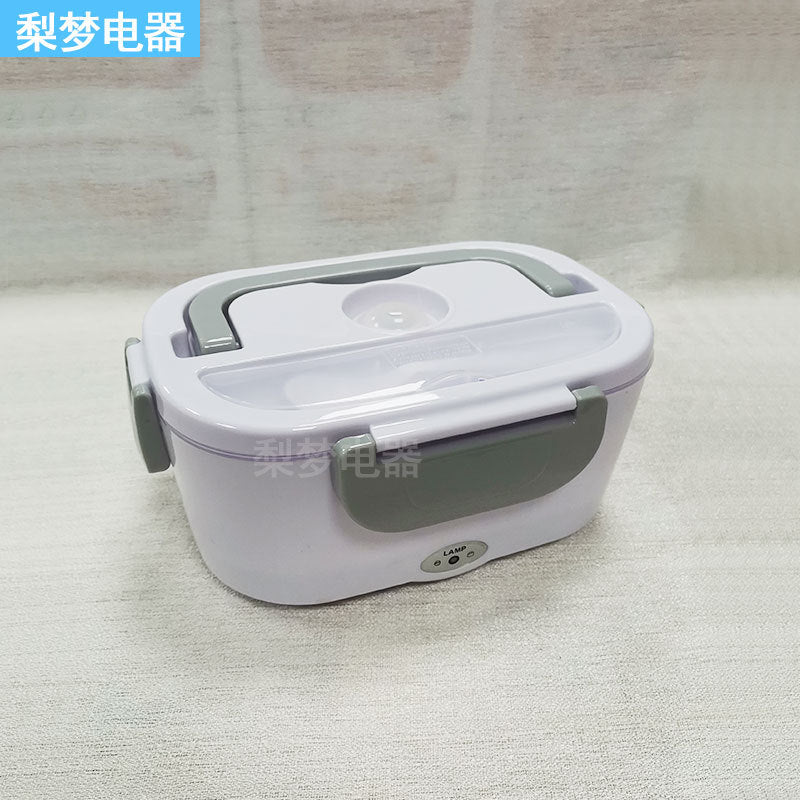Cross-border vehicle household electric heating lunch box electric heating lunch box two-in-one water-free insulation lunch box plug-in portable