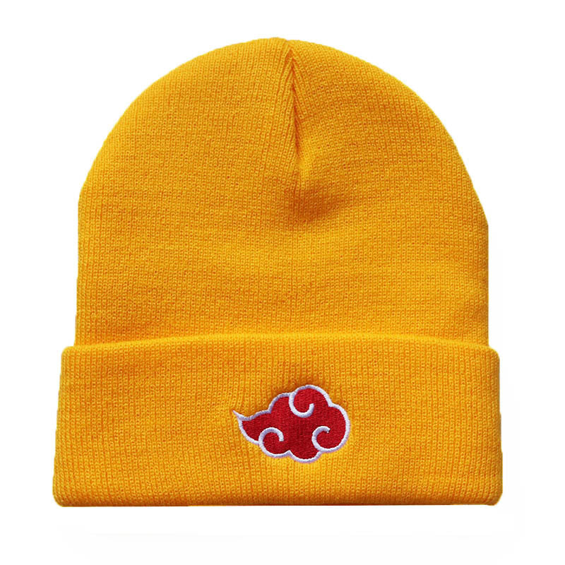 New Xiangyun Naruto Knitted Hat Swirl Wool Hat Anime Men and Women Cold Hat Warm Hat Foreign Trade Yiwu