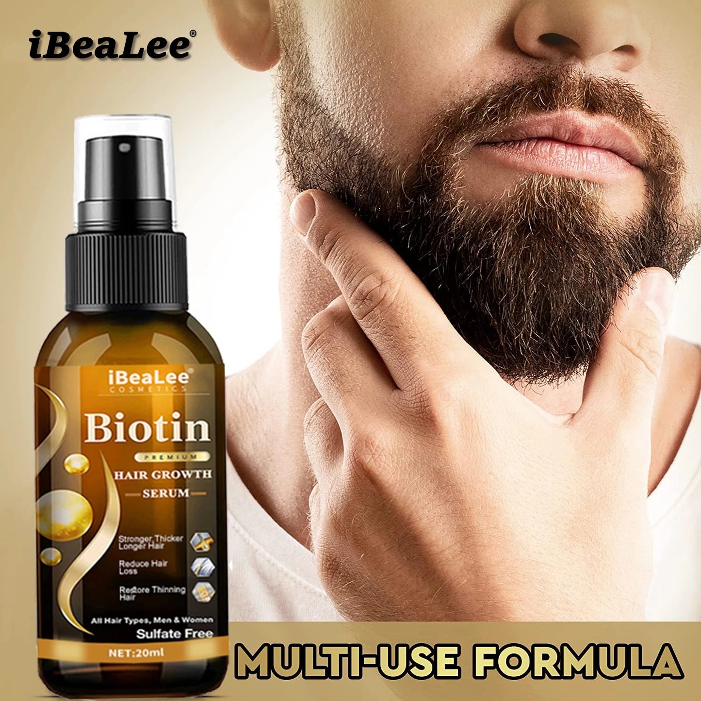 iBraLee anti-hair loss hair growth liquid solid hair increase hair care hair dense hair liquid essence manufacturers wholesale