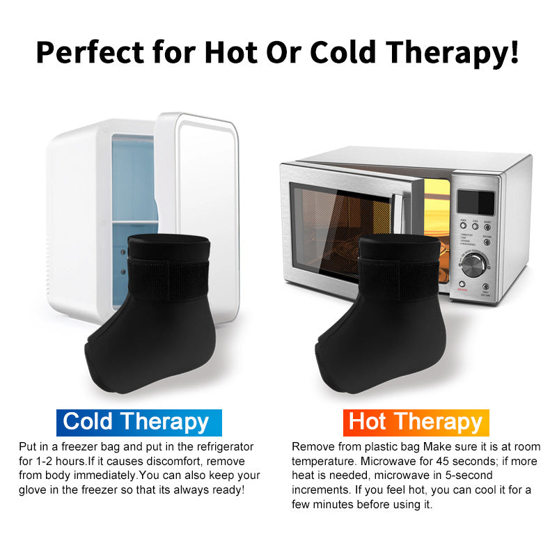New solid gel ankle protection hot and cold compress ice pack to relieve pain and swelling home daily use ice pack wholesale