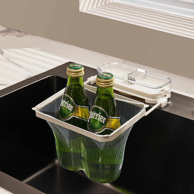 Suction cup kitchen sink filter bracket household leftovers kitchen disposable drain rack kitchen drain rack