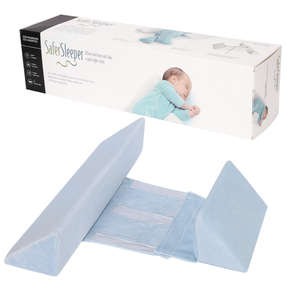 Baby Pillow Baby Side Sleeping Pillow Shaped Pillow Anti-Bag Head Waist Support Baby Pillow Anti-Spitting Milk Pillow Cross-border