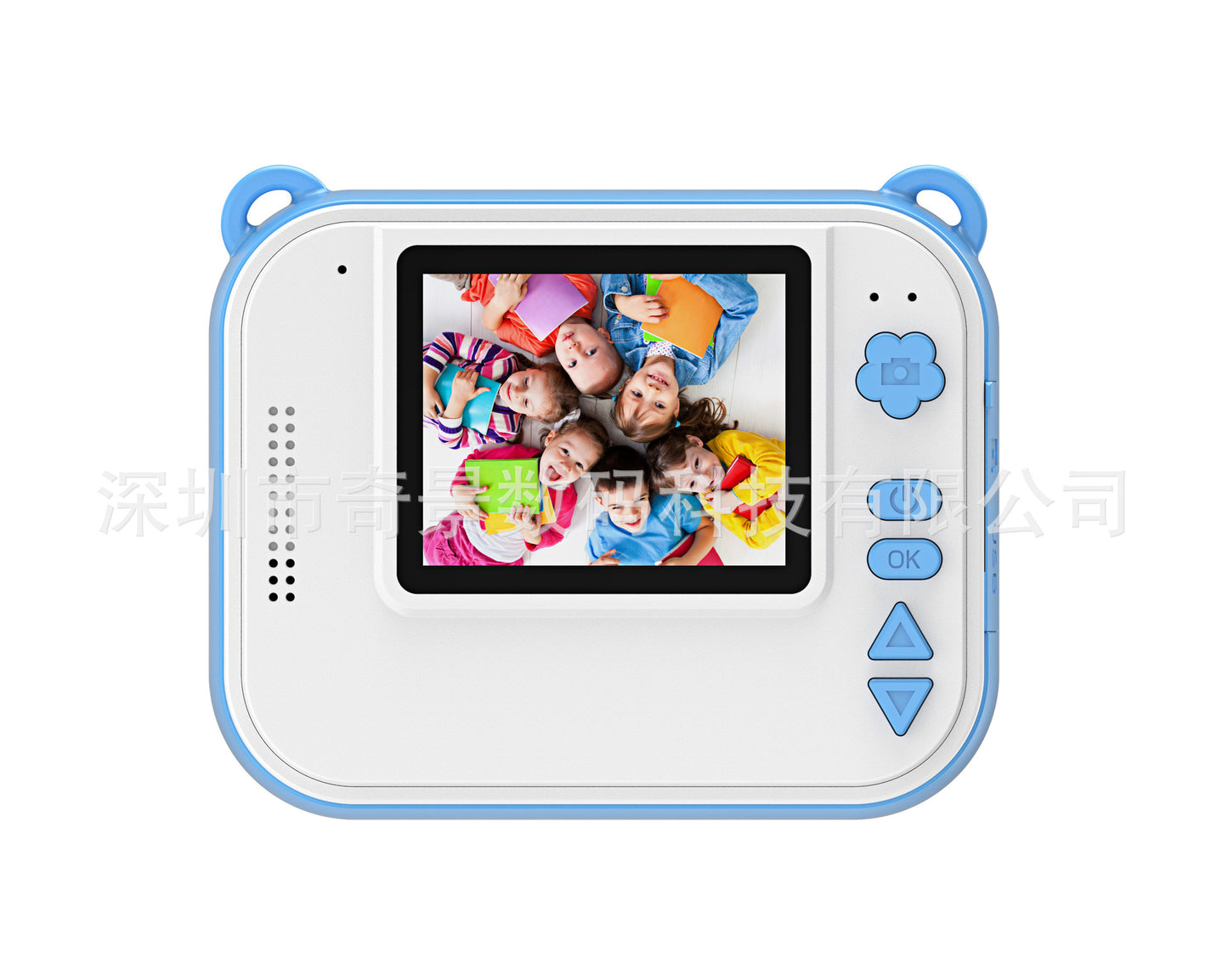 Children's printing camera Polaroid camera thermal paper printing camera mini portable small children's camera
