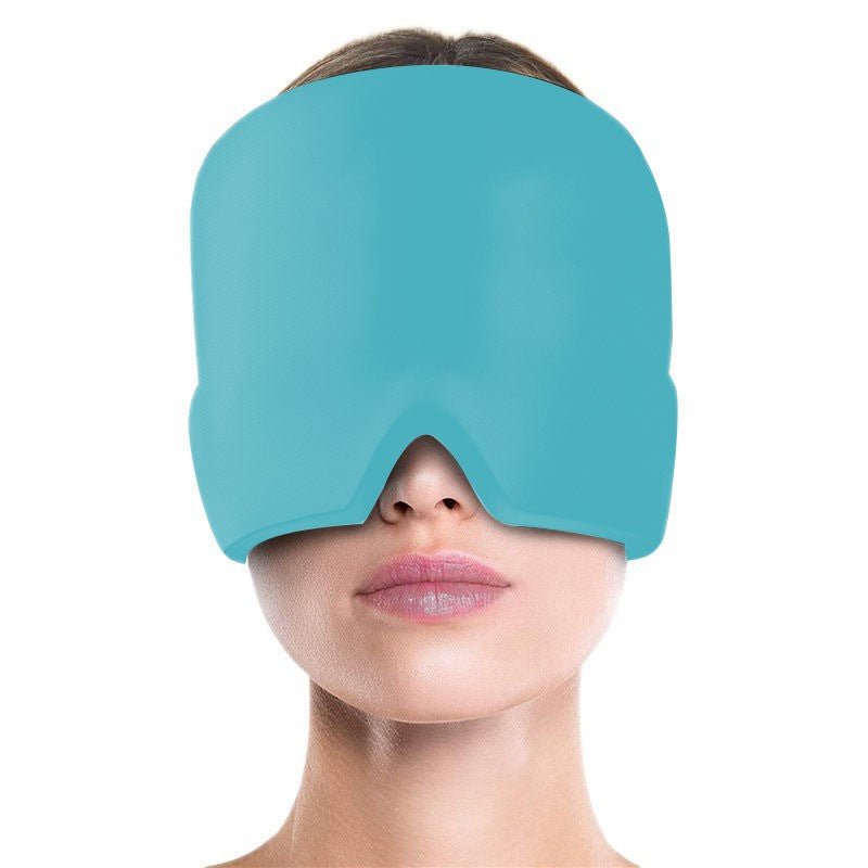 Cold Compress Headgear Eye Mask Relieves Tiredness Comfortable Ice Pack Ice Pack Ice Cap Physiotherapy Soothing Retractable Gel Head Mask
