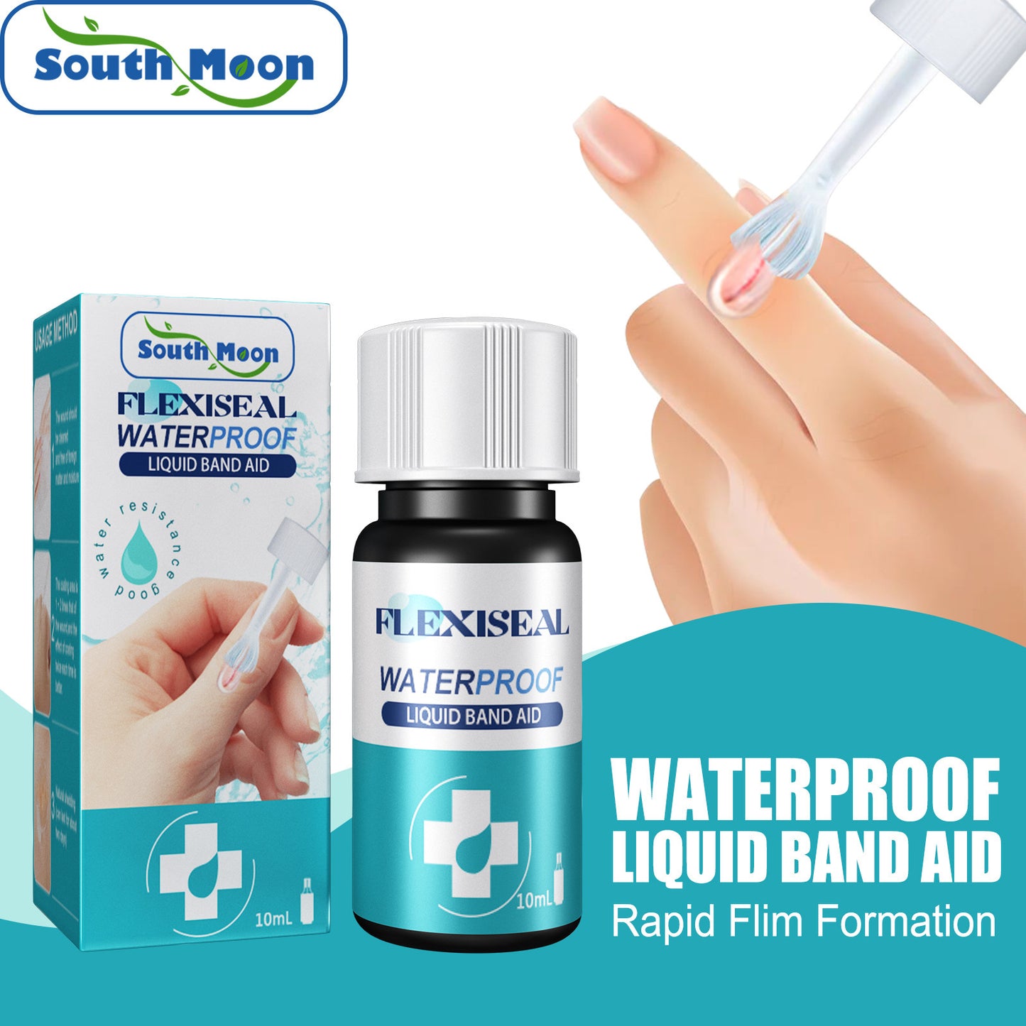 South Moon waterproof liquid bandage wound surface protection fast film transparent liquid bandage