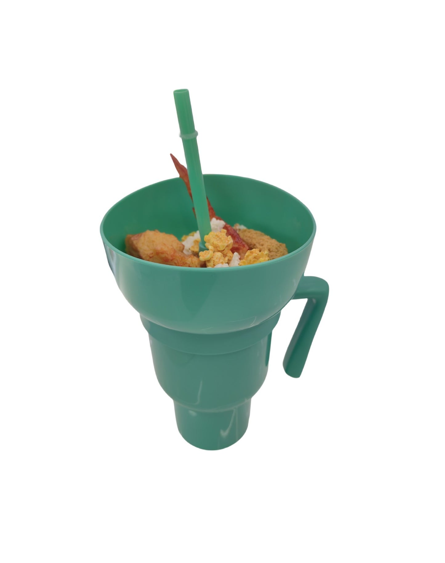 Popcorn drink cup Coke cup Snack cup Popcorn cup Stadium Tumbler Straw cup with handle