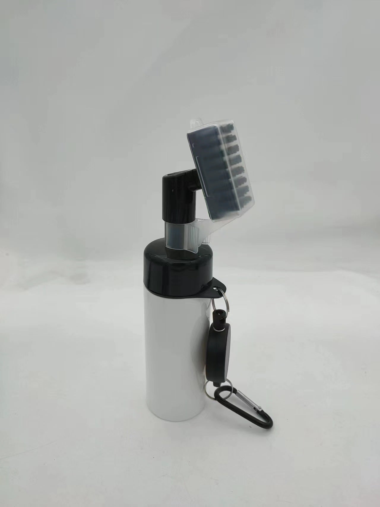 Golf club water spray cleaning brush push-type water spray bottle brush club head cleaning brush groove tool supply