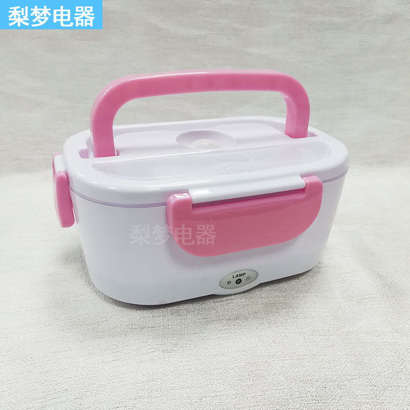 Cross-border vehicle household electric heating lunch box electric heating lunch box two-in-one water-free insulation lunch box plug-in portable