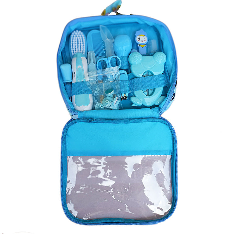Baby 20-piece care bag electric nail grinder baby care set nasal aspirator daily cleaning