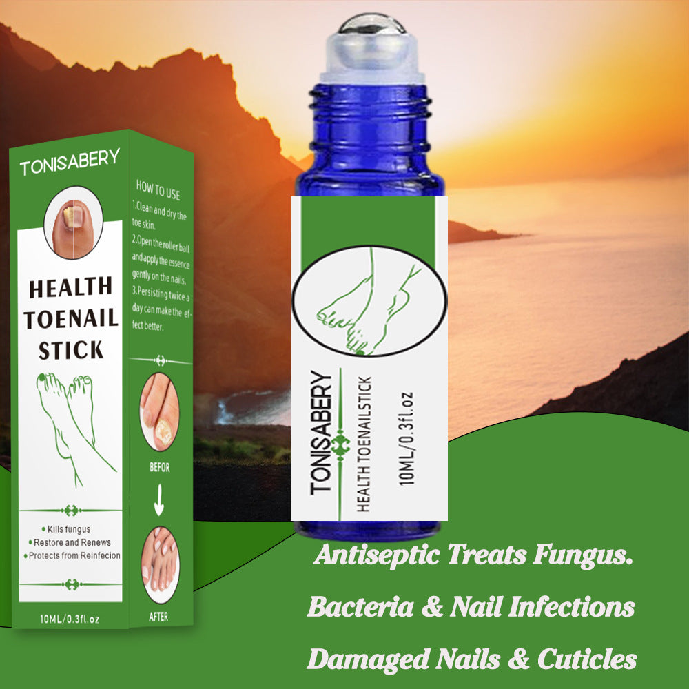 TONISABERY Amazon Onychomycosis Roll-on Liquid Hand and Foot Nourishing Liquid Brightening Nail Essence Antibacterial Liquid