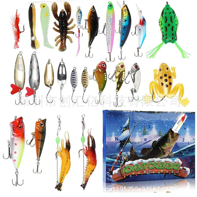 Fishing Advent Calendar Fishing Advent Calendar Christmas Fishing Blind Box Bait Set