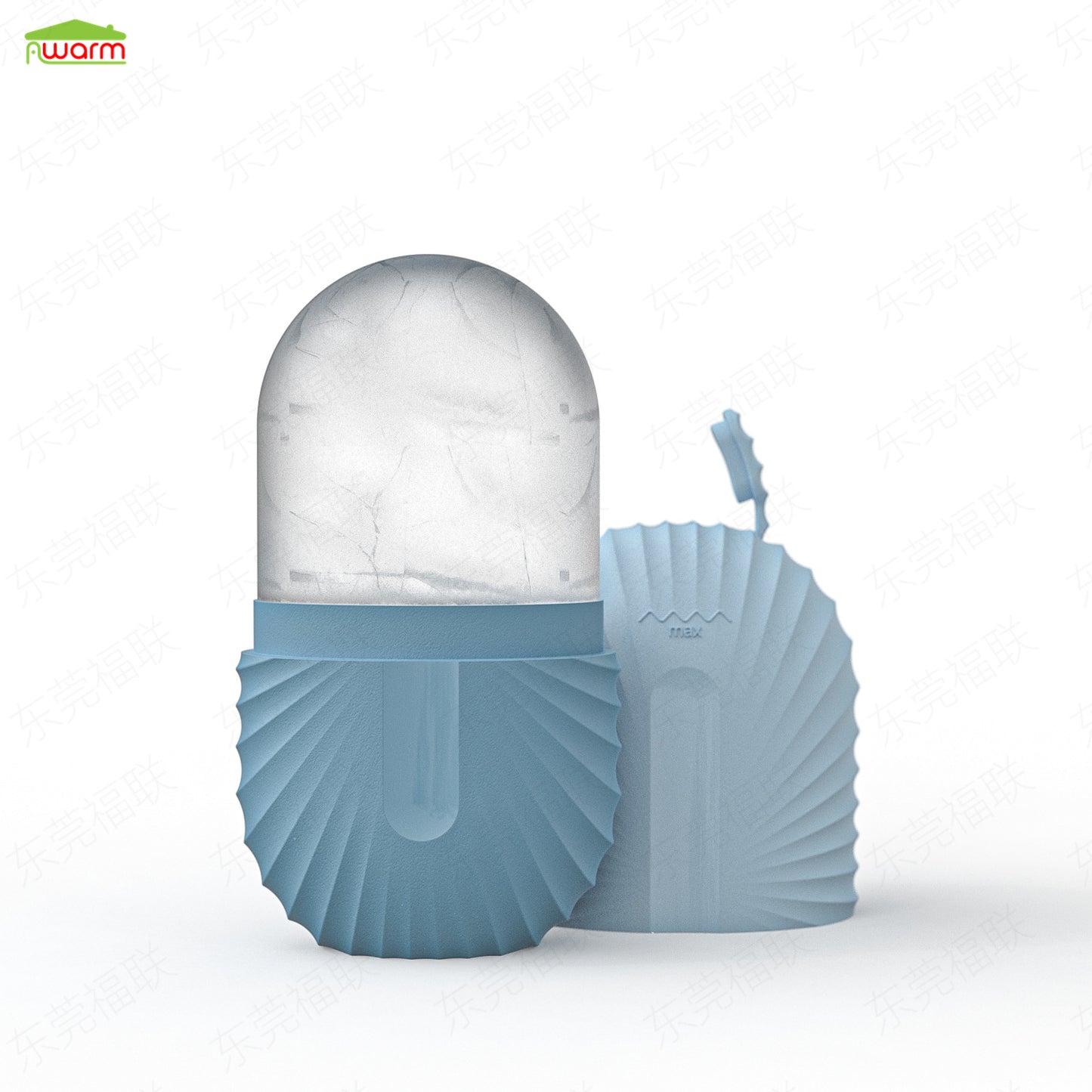 Fulian face pack ice tray shell face ice pack ice tray beauty products ice roller face pack ice mold source factory