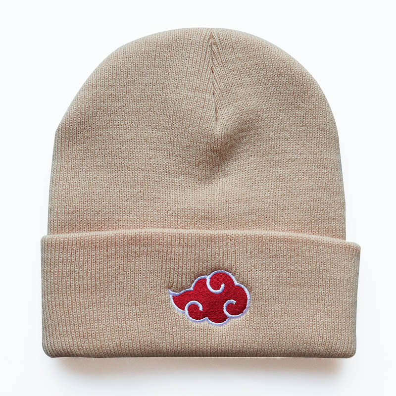 New Xiangyun Naruto Knitted Hat Swirl Wool Hat Anime Men and Women Cold Hat Warm Hat Foreign Trade Yiwu