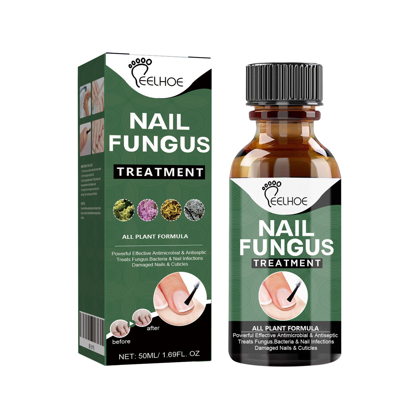 eelhoe onychomycosis repair liquid thickening and polishing soft nail liquid foot care liquid onychomycosis nail care liquid