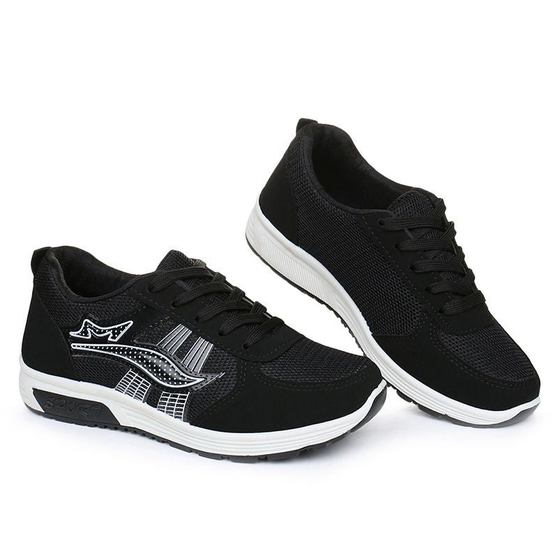 Genuine spring women's sports shoes women's shoes casual shoes Korean version breathable mesh shoes lightweight running shoes student shoes single shoes