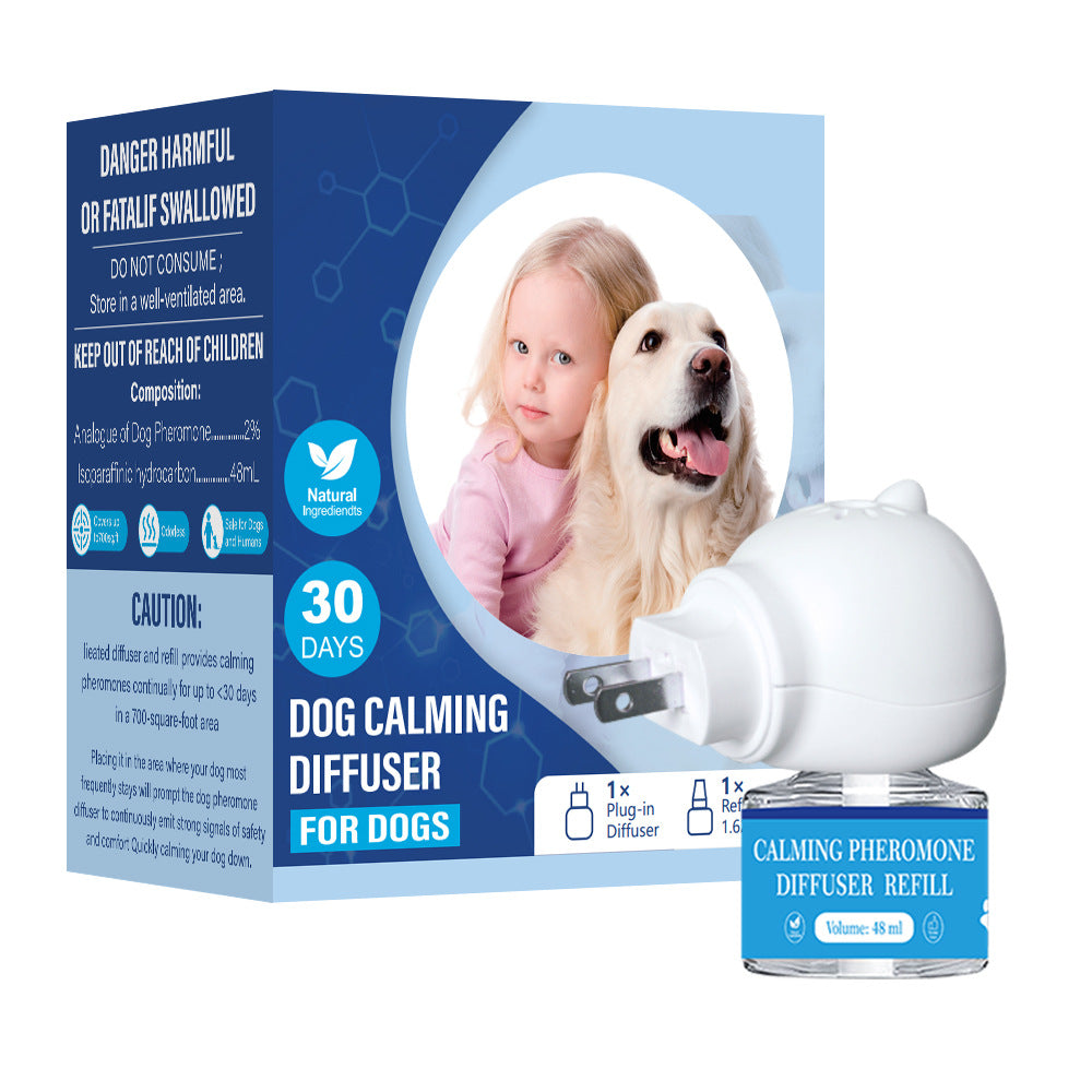 Cross-border cat soothing liquid pet dog emotional soothing restricted area spray replenishing liquid pheromone electric heating diffusion