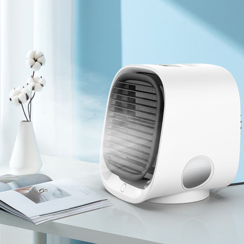 New cross-border water cooling fan Mini home desktop portable air conditioner fan Amazon small usb air cooler