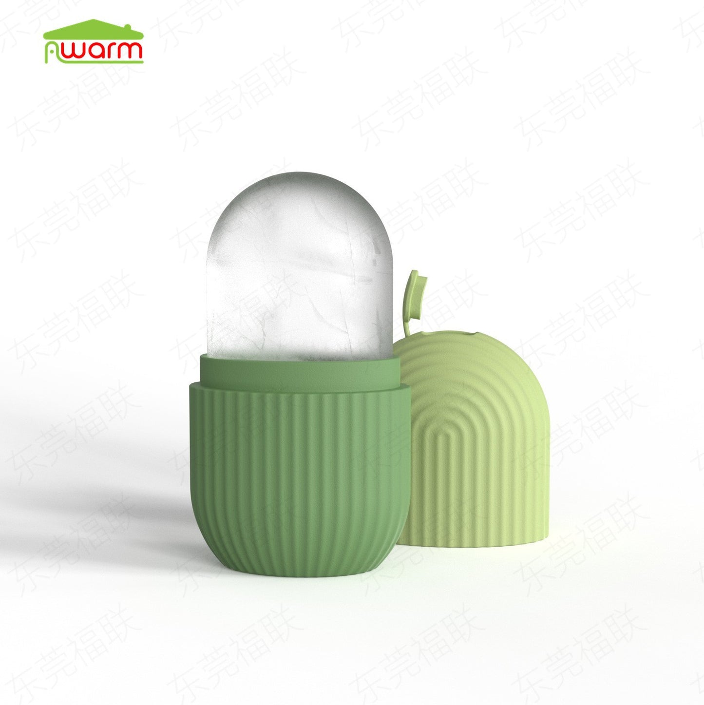 Fulian face pack ice tray shell face ice pack ice tray beauty products ice roller face pack ice mold source factory