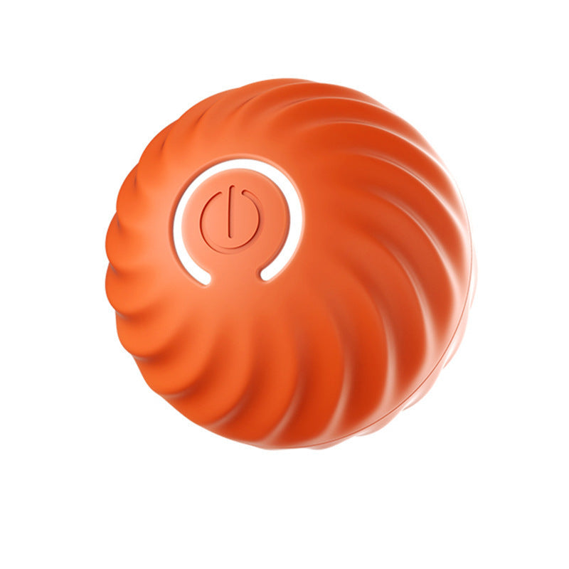 Gravitational jumping ball electric intelligent pet toy cat and dog anti-tamper home wear-resistant and bite-resistant self-entertainment toy wholesale
