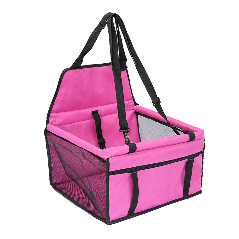 Amazon hot selling car pet bag dog backpack pet out safe travel seat car bag pet supplies
