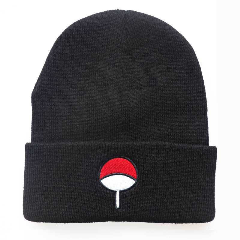 New Xiangyun Naruto Knitted Hat Swirl Wool Hat Anime Men and Women Cold Hat Warm Hat Foreign Trade Yiwu