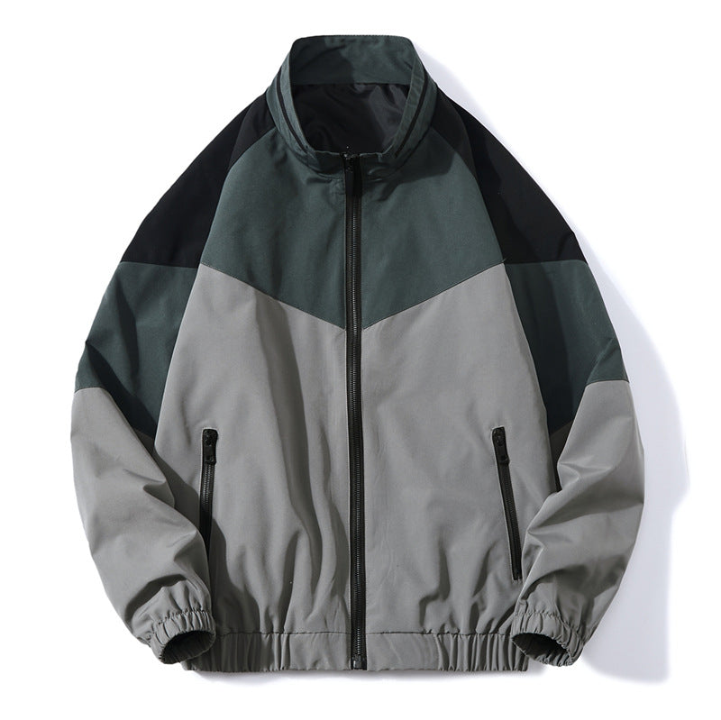Japanese baseball uniform men's jacket jacket trendy brand personality jacket youth loose jacket drop shoulder JACKET