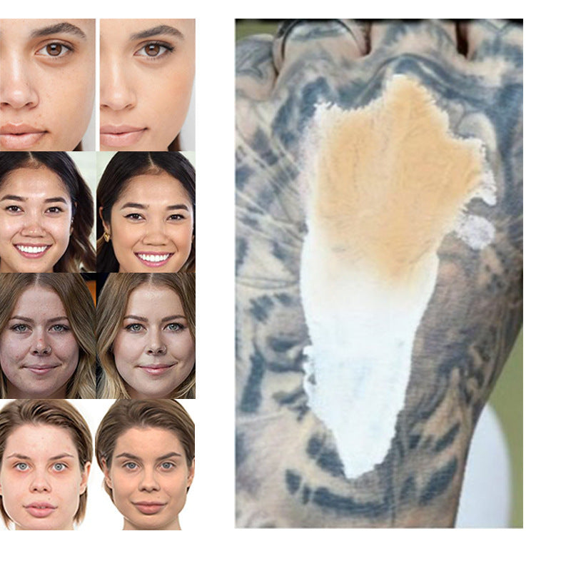 AliExpress Amazon wish temperature-changing skin color foundation liquid brightens portable concealer liquid long-lasting and not easy to fade