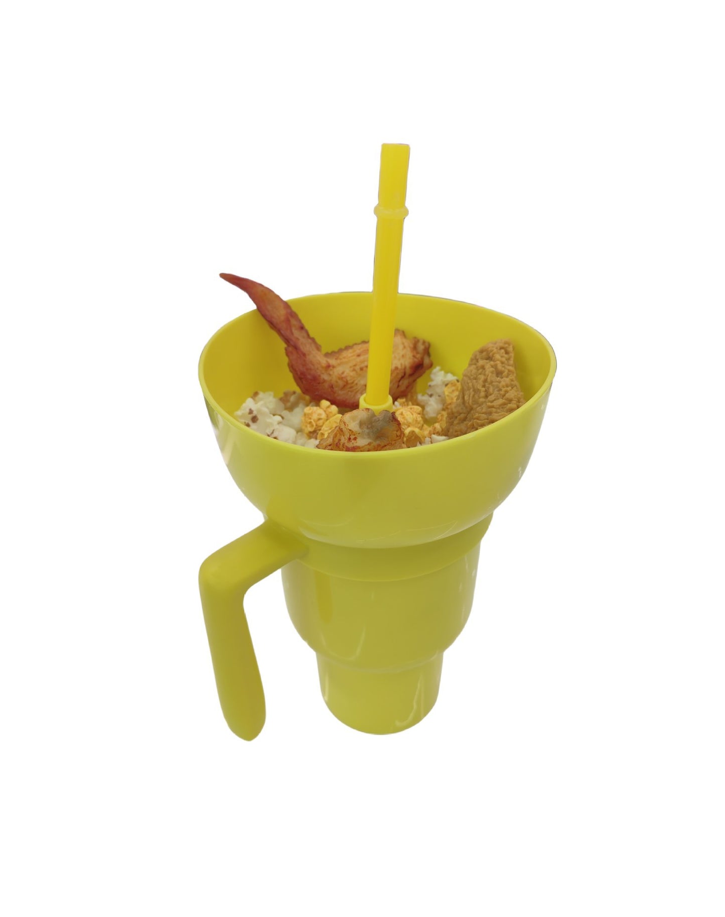Popcorn drink cup Coke cup Snack cup Popcorn cup Stadium Tumbler Straw cup with handle