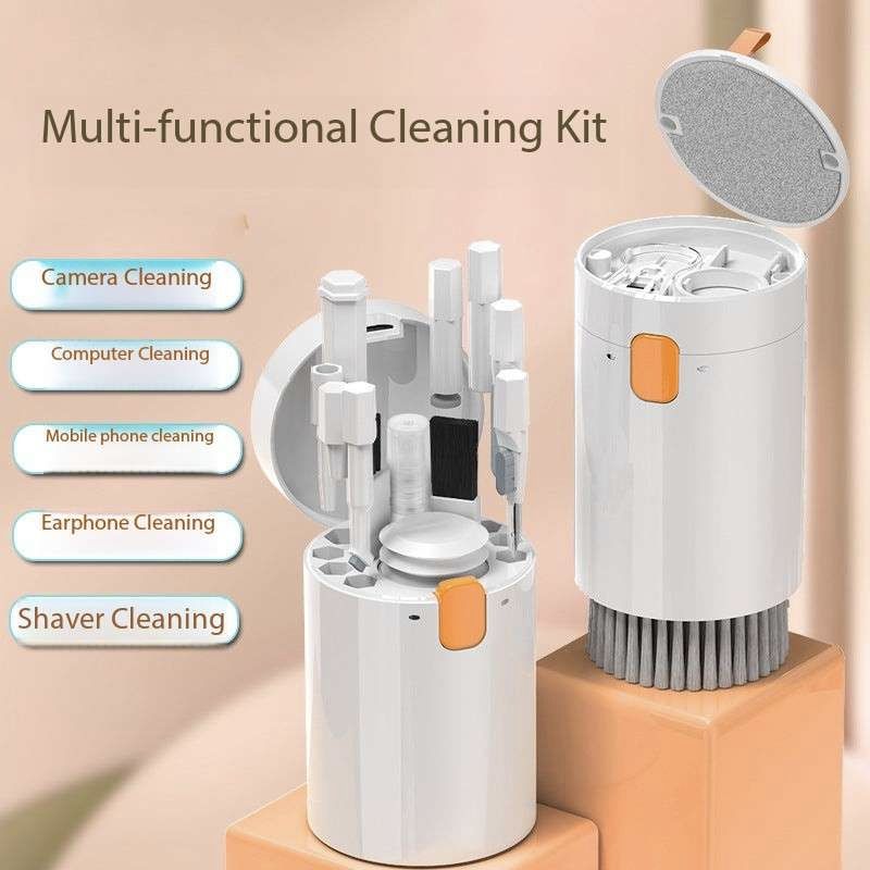 Multifunctional computer keyboard cleaning kit Bluetooth headset cleaning pen mobile phone screen dust removal brush