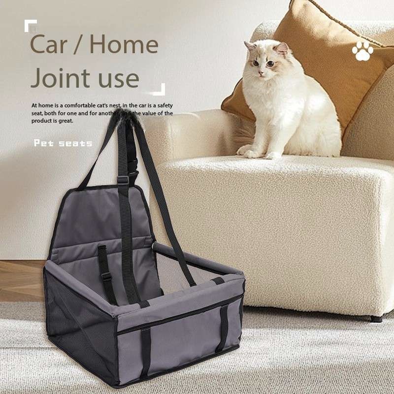 Amazon hot selling car pet bag dog backpack pet out safe travel seat car bag pet supplies