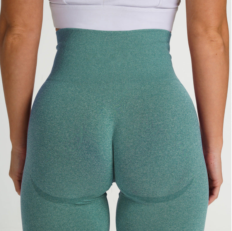 Hip-lifting high-waist yoga fitness pants European and American yoga pants slimming hip-lifting women's pants