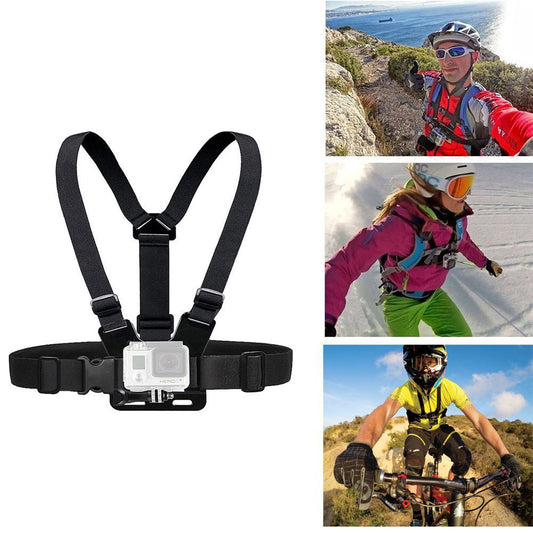 gopro sports camera accessories fixed shoulder strap B chest strap hero7/6/5/4 with hole chest strap