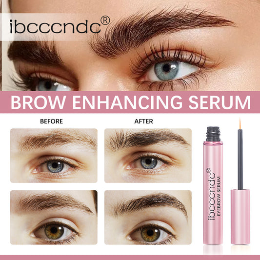 Cross-border rose gold aluminum tube eyebrow liquid black slim eyebrow nourishing liquid spot wholesale
