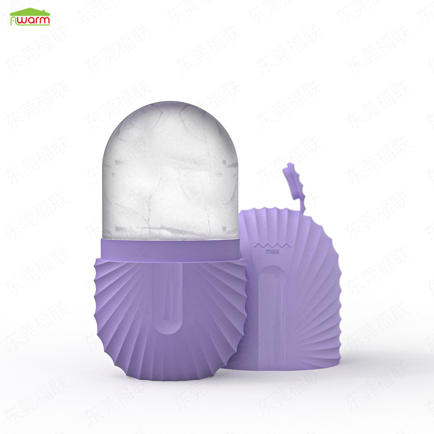 Fulian face pack ice tray shell face ice pack ice tray beauty products ice roller face pack ice mold source factory
