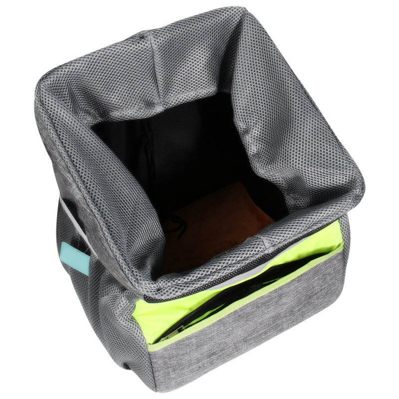 Pet bag bicycle basket pet bag portable pet bag bicycle head basket pet electric vehicle frame supplies