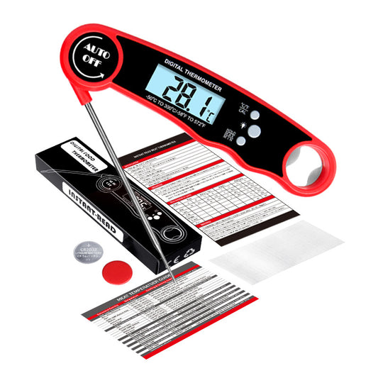 Home Kitchen BBQ Meat Thermometer Folding Food Thermometer Electronic Probe Food Waterproof Meat Thermometer