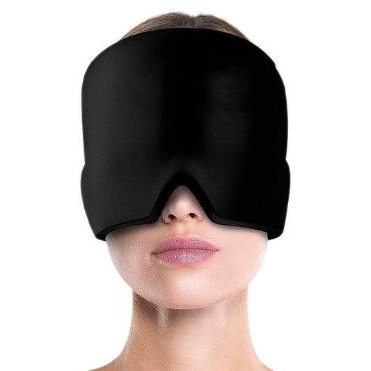 Cold Compress Headgear Eye Mask Relieves Tiredness Comfortable Ice Pack Ice Pack Ice Cap Physiotherapy Soothing Retractable Gel Head Mask