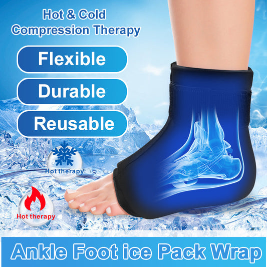 New solid gel ankle protection hot and cold compress ice pack to relieve pain and swelling home daily use ice pack wholesale