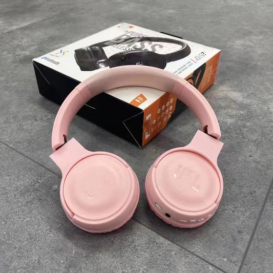 Suitable for JBL T510BT head-mounted wireless Bluetooth headset music bass HIFI game headset call with microphone