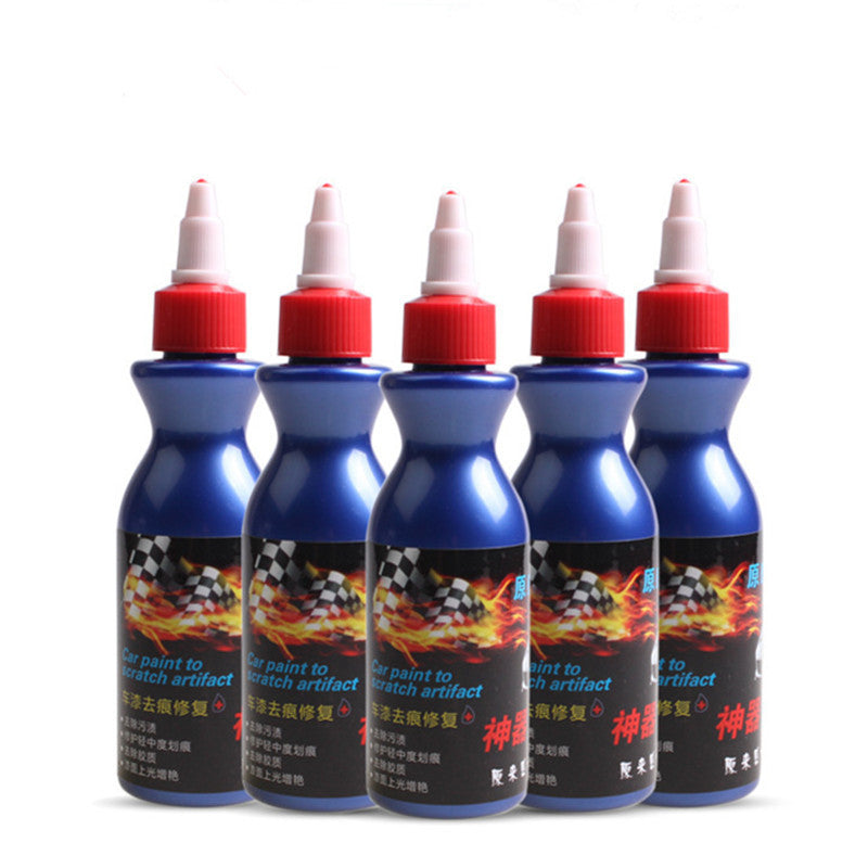 Car scratch repair liquid car paint quick scratch wax repair liquid decontamination car repair crayon small blue bottle artifact