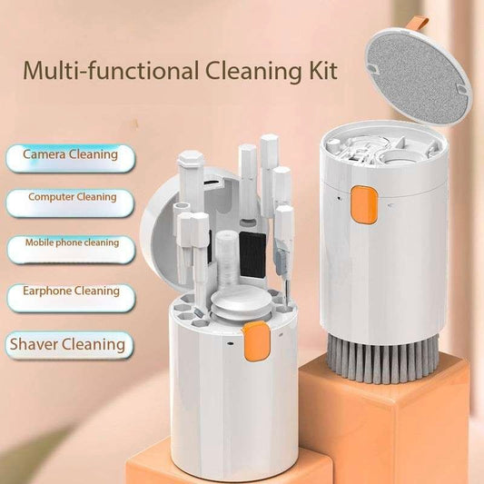 Multifunctional computer keyboard cleaning kit Bluetooth headset cleaning pen mobile phone screen dust removal brush