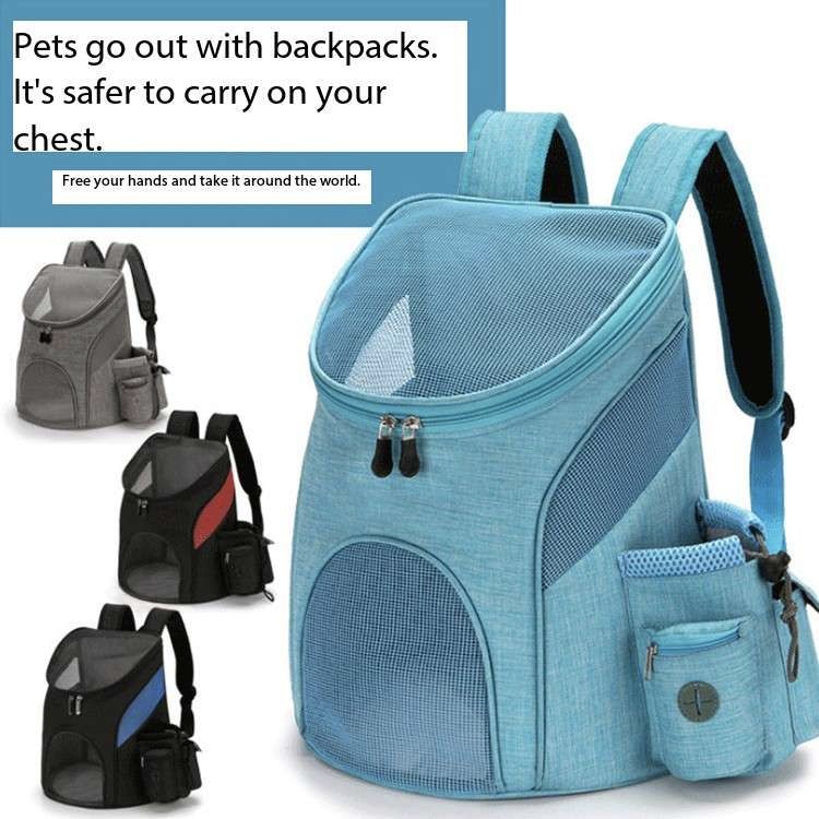 Cross-border hot-selling pet bag Multifunctional pet outing cat bag dog bag Convenient foldable pet backpack